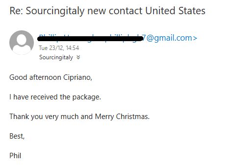 Proxy Shipper Italy Usa 589